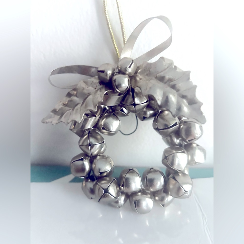 Vintage Christmas Jingle Bell Holiday Holly Party Office decor